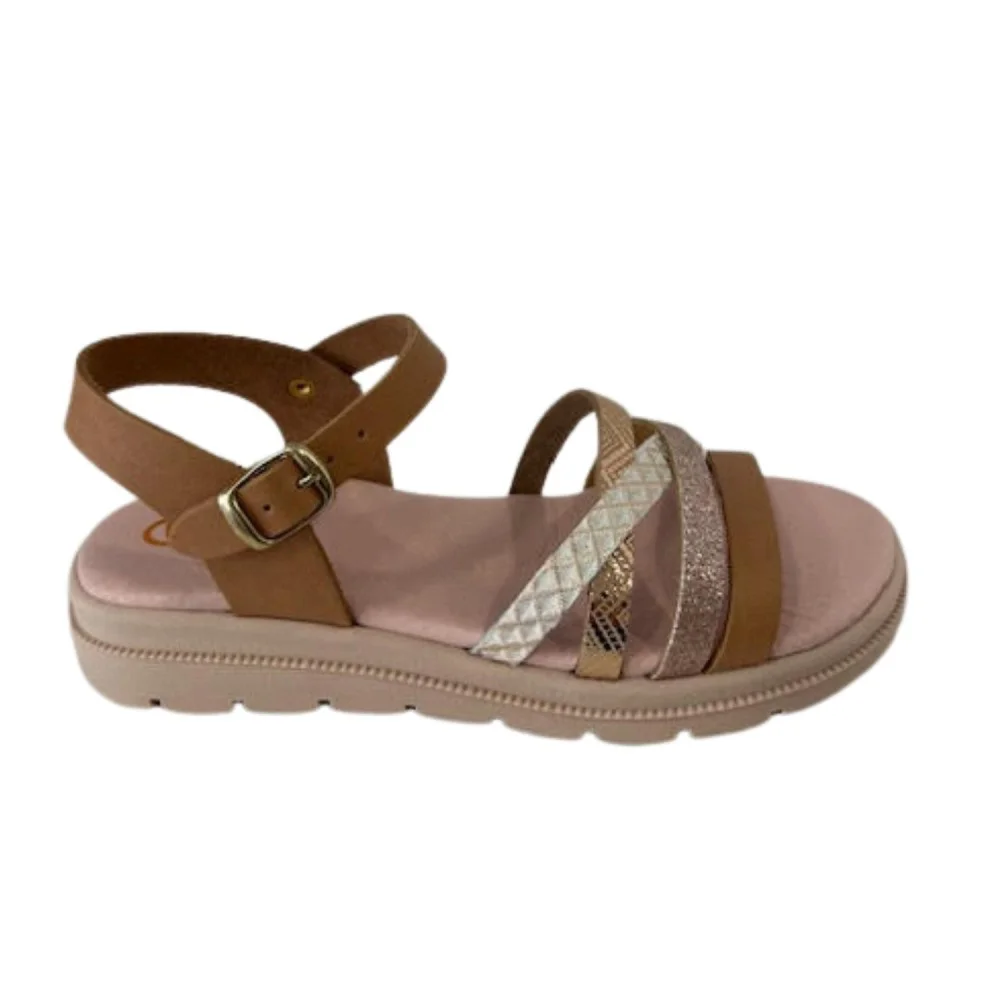 Φωτογραφία προϊόντος: Aby Shoes Παιδικό δερμάτινο πέδιλο ABY 567 NYDE