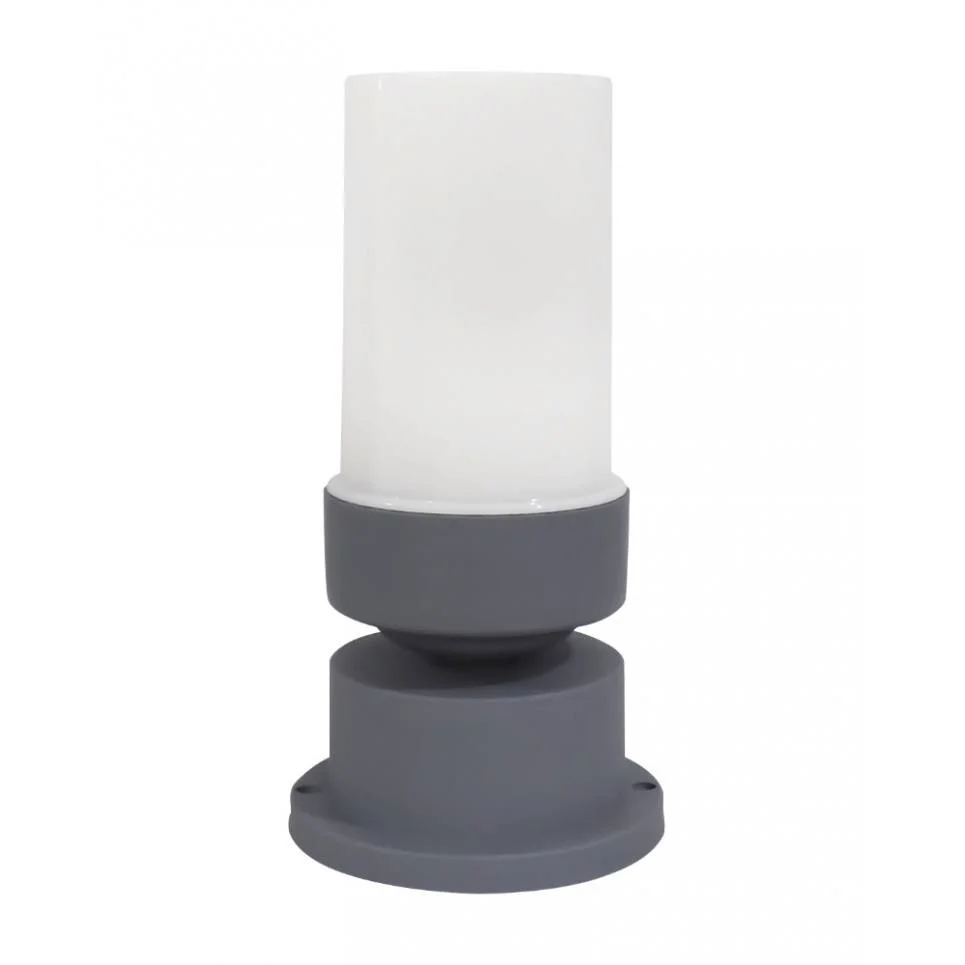 Φωτογραφία προϊόντος: HERONIA LIGHTING Heronia D-06E GREY Δαπέδου/εδάφους H23CM φωτιστικό Ε/27 γκρί