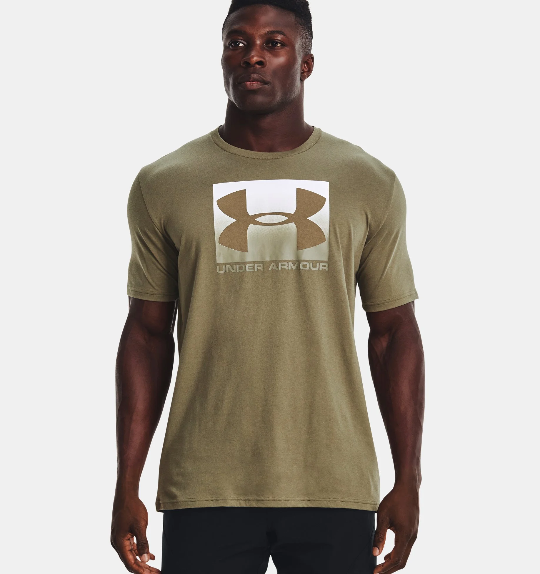 Φωτογραφία προϊόντος: Under Armour Boxed Sportstyle Ανδρικό T-Shirt Λαδί