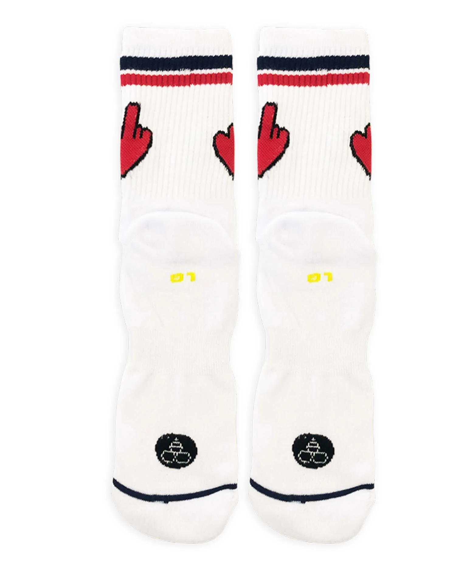 Φωτογραφία προϊόντος: Bee Unusual I Love To Hate You socks White
