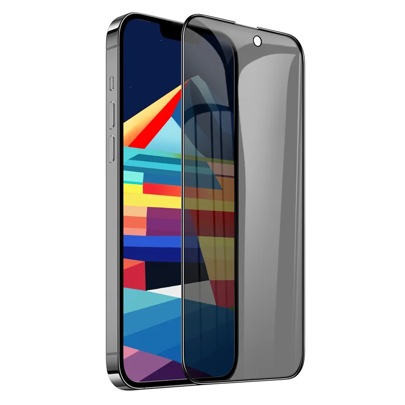 Φωτογραφία προϊόντος: Tempered Glass Hoco A12 Pro Edges Protection 28 Μοίρες Privacy Angle Apple iPhone 15 Plus/16 Plus