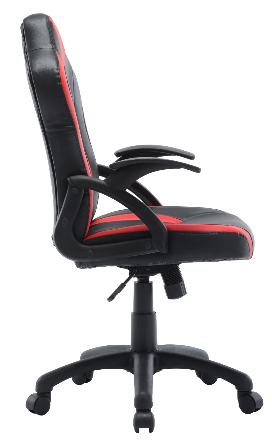 Φωτογραφία προϊόντος: VELCO Pro Systems ΚΑΡΕΚΛΑ ΓΡΑΦΕΙΟΥ GAMING- ΜΑΥΡΗ-ΚΟΚΚΙΝΗ- ΕΠΙΦΑΝΕΙΑ PU