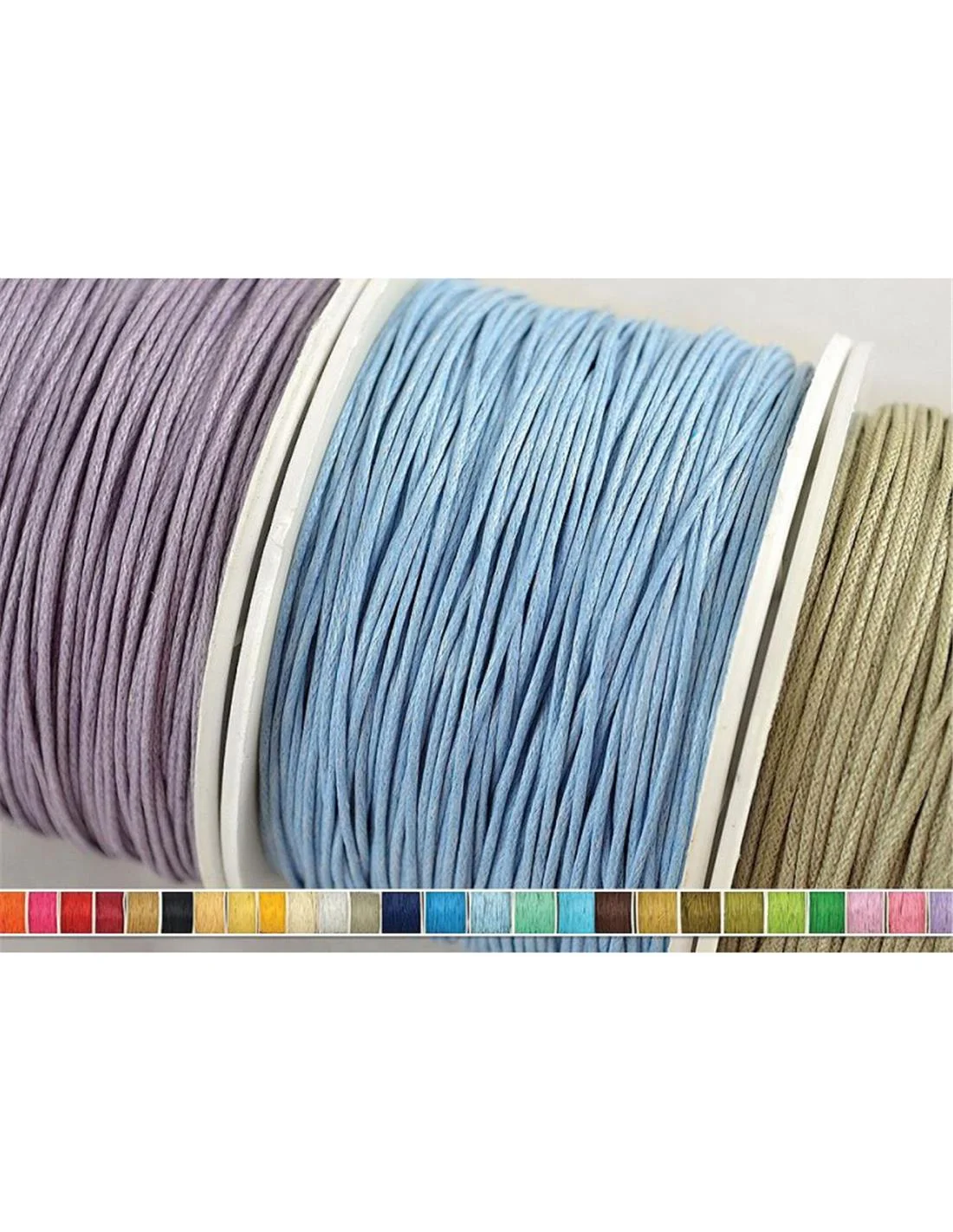 Φωτογραφία προϊόντος: Plastona THIN WAX CORD 1mmΧ100m