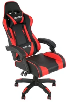 Φωτογραφία προϊόντος: VELCO Pro Systems ΚΑΡΕΚΛΑ ΓΡΑΦΕΙΟΥ GAMING -ΜΑΥΡΗ-ΚΟΚΚΙΝΗ- ΕΠΙΦΑΝΕΙΑ PVC