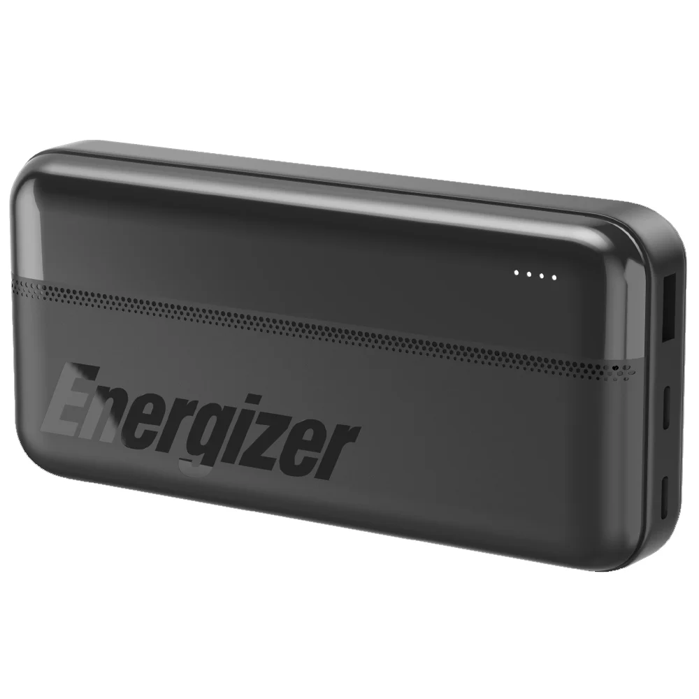 Φωτογραφία προϊόντος: Power Bank Energizer Energizer UE20050CC 20000mAh 15W Fast Charge με 2xUSB-C 1xUSB-A και LED Ένδειξη Μπαταρίας Μαύρο