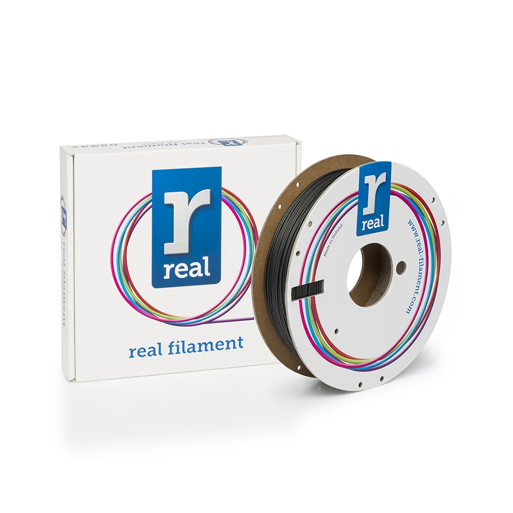 Φωτογραφία προϊόντος: REAL FILAMENTS REAL RealFlex 3D Printer Filament - Black- spool of 0.5Kg - 1.75mm (REALFLEXBLACK500MM175)