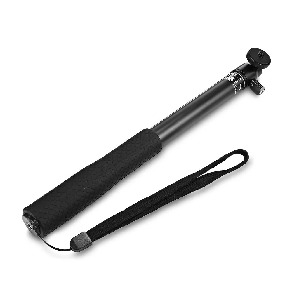 Φωτογραφία προϊόντος: Selfie Stick Monopod LEDISTAR LDX-801 για Φωτογραφικές Μηχανές και Κινητά Τηλέφωνα. Πτυσσόμενο Μαύρο Μήκος Κονταριού: 30xm-95cm