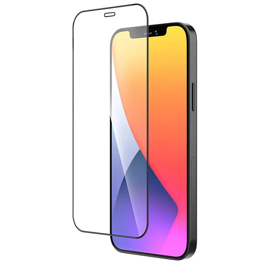 Φωτογραφία προϊόντος: Tempered Glass Hoco Shatterproof Ultra-Fine Edge A19 Fullscreen HD 9H για Apple iPhone 12 Mini Μαύρο