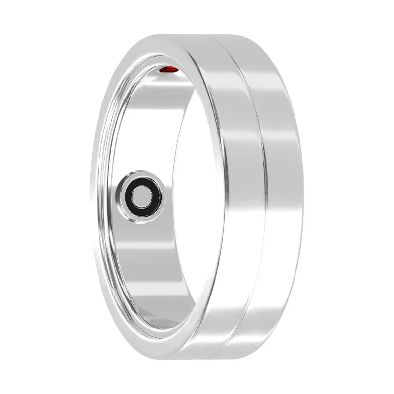 Φωτογραφία προϊόντος: Smart Ring Maxcom mRing MR100 No.11 (Εσωτερική Διάμετρος 20.7mm) IP68 με Μετρητή Παλμών, Ύπνου, Θερμίδες, Βήματα Ασημί