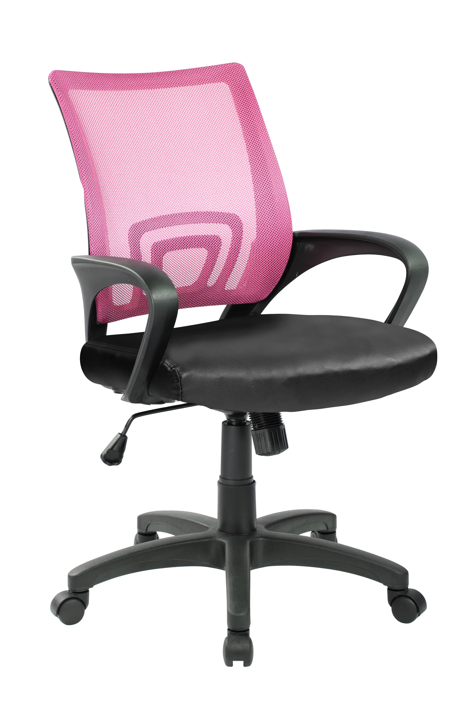 Φωτογραφία προϊόντος: VELCO Pro Systems ΚΑΡΕΚΛΑ ΓΡΑΦΕΙΟΥ ΠΑΙΔΙΚΗ ΡΟΖ -ΜΑΥΡΗ - ΔΙΑΣΤΑΣΕΙΣ 55x49x86/96cm - ΕΠΙΦΑΝΕΙΑ: ΔΙΑΤΡΗΤΟ & PVC