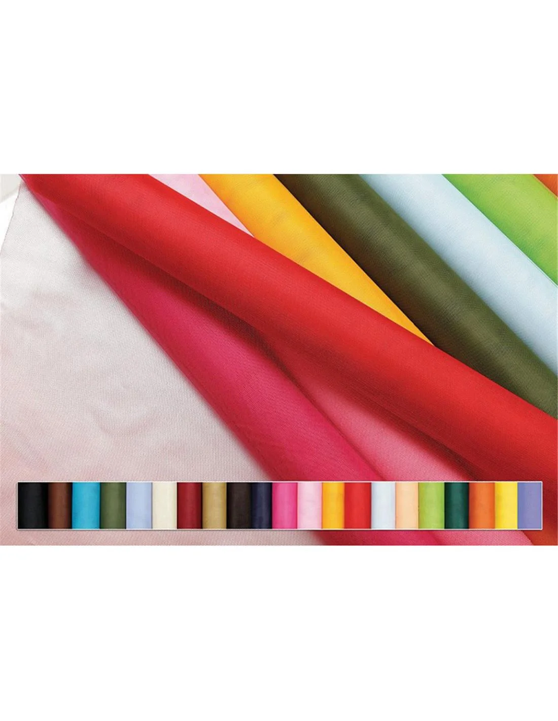 Φωτογραφία προϊόντος: Plastona THICK SINGLE COLOR TULLE 85cmΧ18m