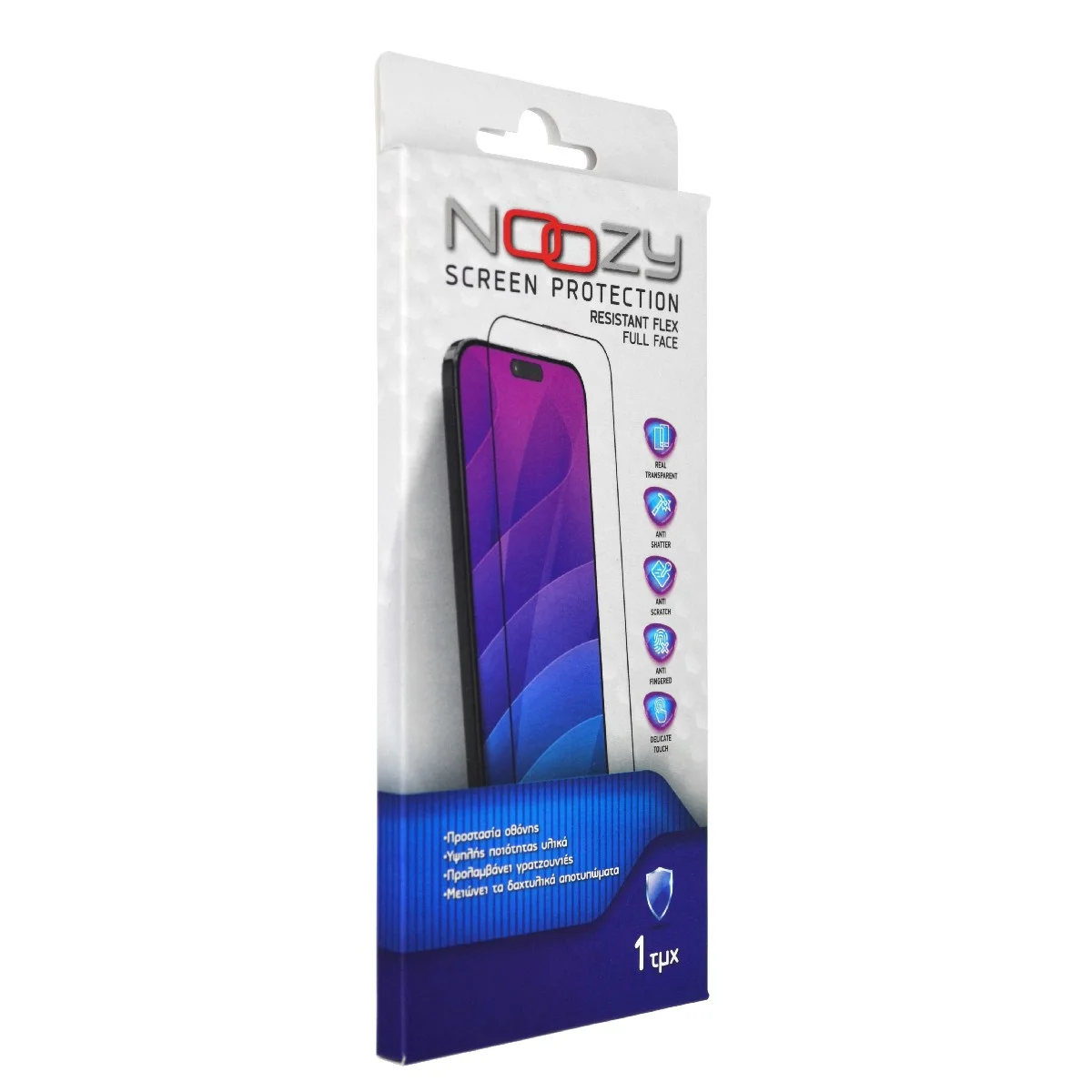 Φωτογραφία προϊόντος: Tempered Glass Noozy Full Face Resistant Flex 9H για Samsung SM-S911B Galaxy S23 5G