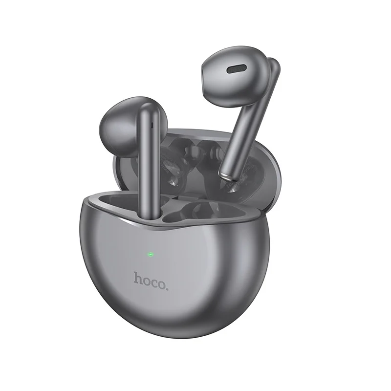 Φωτογραφία προϊόντος: Wireless Hands Free Hoco EW14 V5.3 με Εναλλαγή Master/Slave Συμβατότητα με Siri/Google Assistant Γκρι