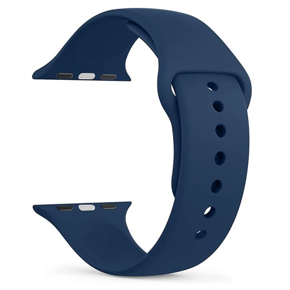 Φωτογραφία προϊόντος: Watchband Noozy 42/44/45/49mm για Apple Watch 1/2/3/4/5/6/7/8/9/se/ultra 1/ultra 2 Σκούρο Μπλε Silicon Band