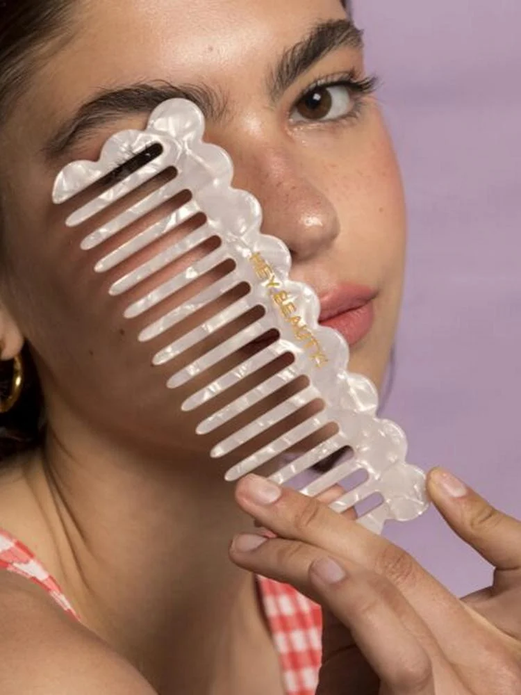 Φωτογραφία προϊόντος: Flower comb in pearl HEY BEAUTY