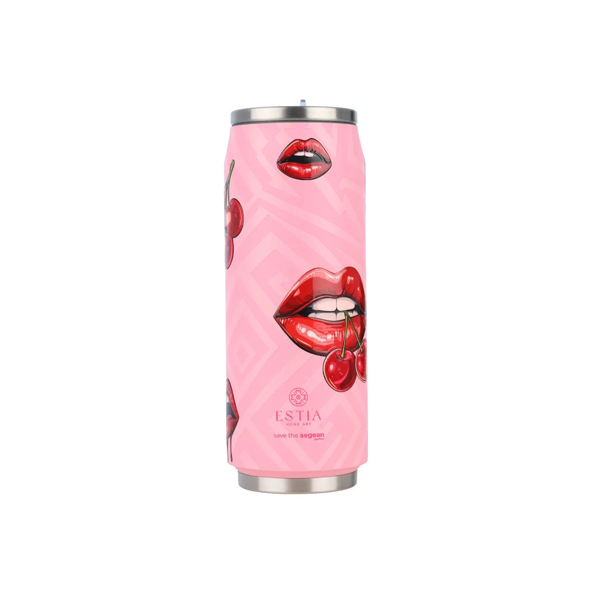 Φωτογραφία προϊόντος: ESTIA ΘΕΡΜΟΣ TRAVEL CUP SAVE THE AEGEAN 500ml BLUSH POP
