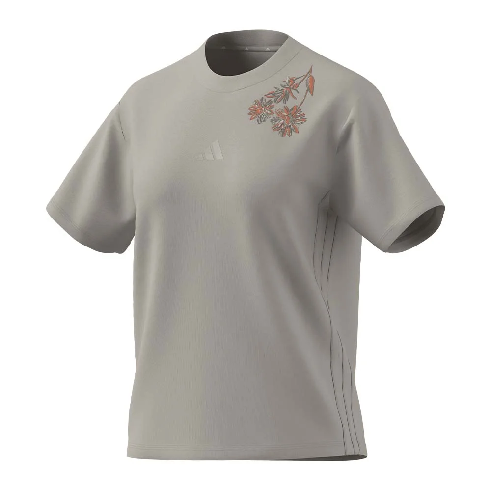 Φωτογραφία προϊόντος: adidas Sportswear Women's 3Stripes Single Jersey T-Shirt Μπεζ KF0078 (adidas Sportswear)