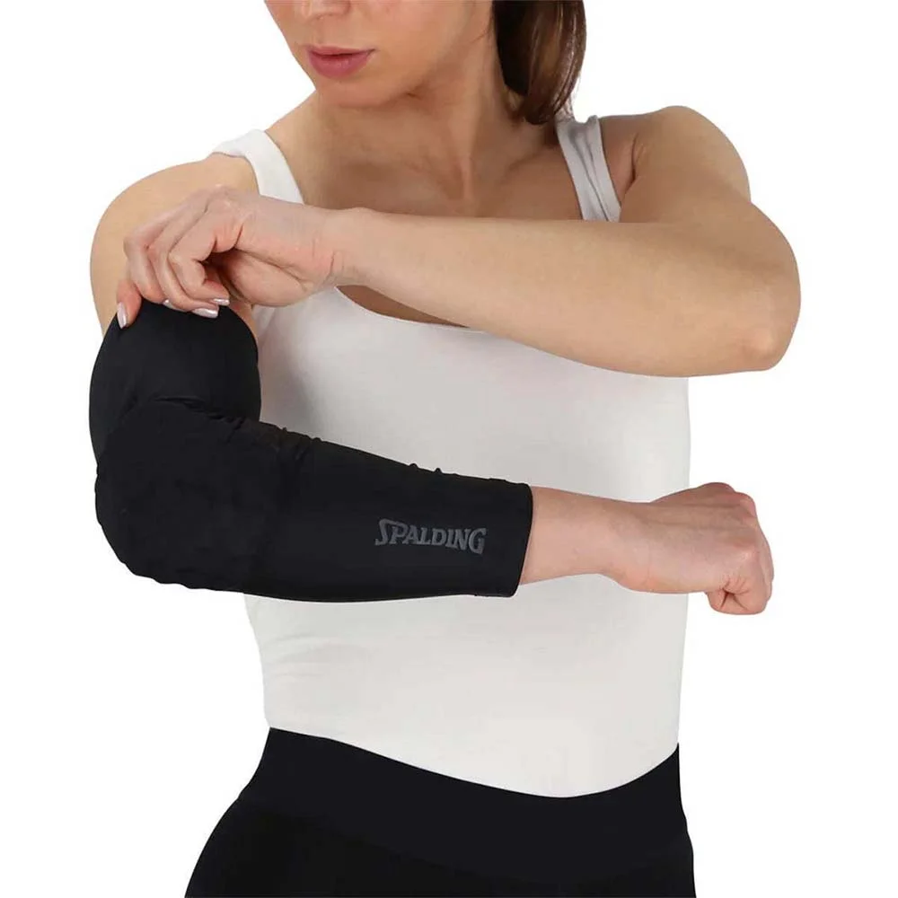 Φωτογραφία προϊόντος: Spalding Adult Compression 1 Arm Sleeve With Honeycomp Padding Basketball Μαύρο SPACONE007 (Spalding)