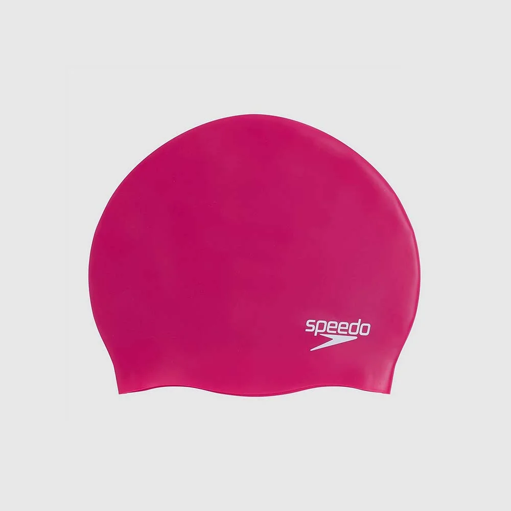 Φωτογραφία προϊόντος: Speedo Adult Unisex Plain Moulded Silicone Swim Cap Ροζέ 870984B495 (Speedo)