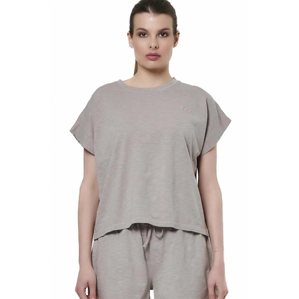 Φωτογραφία προϊόντος: Body Action Women's Natural Dye Slub Sleeveless Top Γκρι 041518-03 (Body Action)
