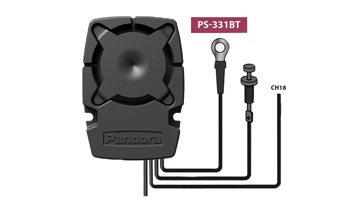 Φωτογραφία προϊόντος: Pandora PS-331BT Ασύρματη Bluetooth Σειρήνα