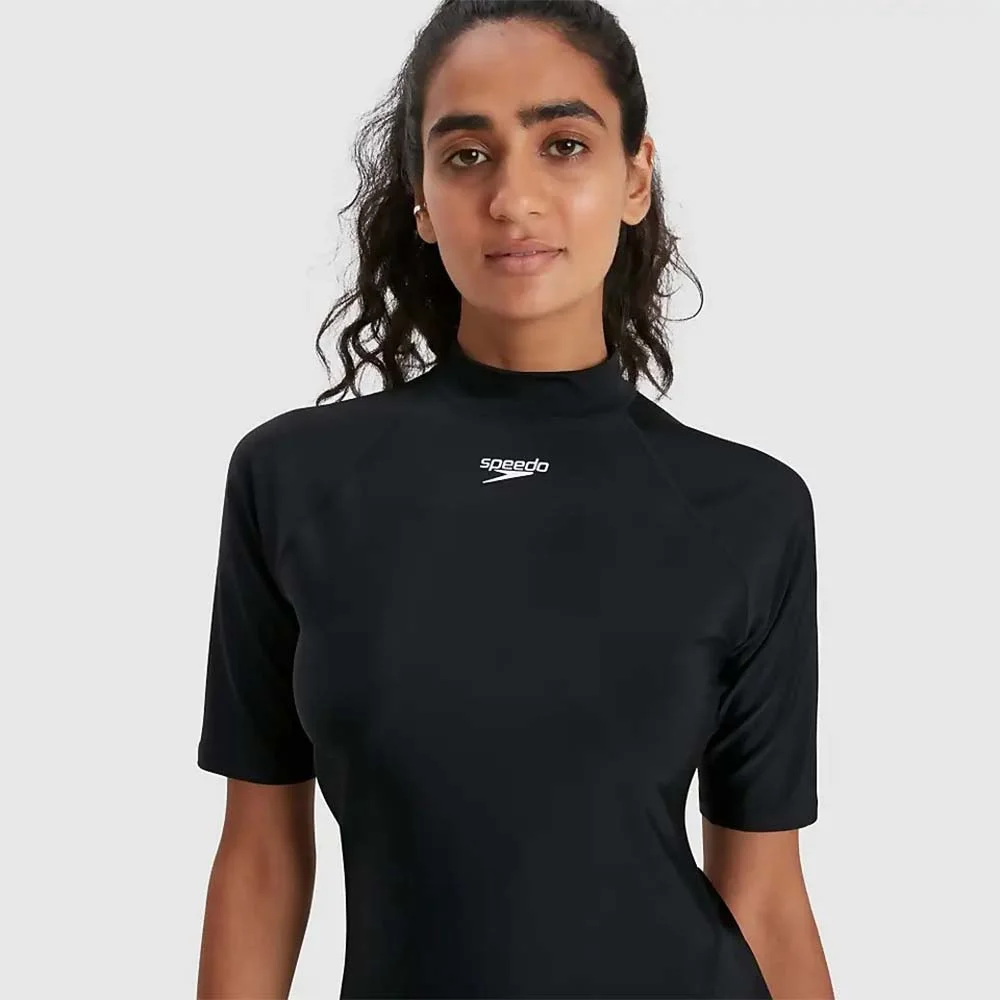 Φωτογραφία προϊόντος: Speedo Women's Short Sleeve Rash UV Protection Top Μαύρο 8131893503 (Speedo)