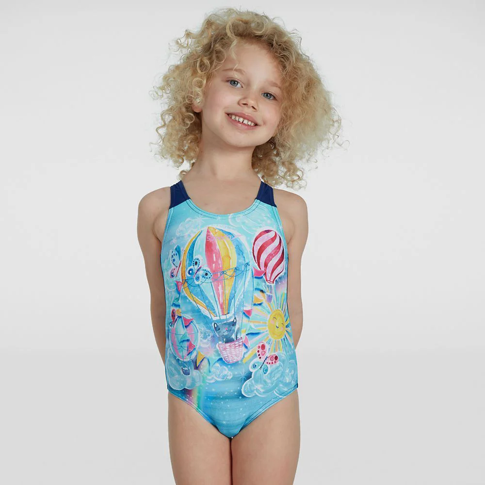 Φωτογραφία προϊόντος: Speedo Girl's Digital Placement Swimsuit Γαλάζιο 807970H098 (Speedo)