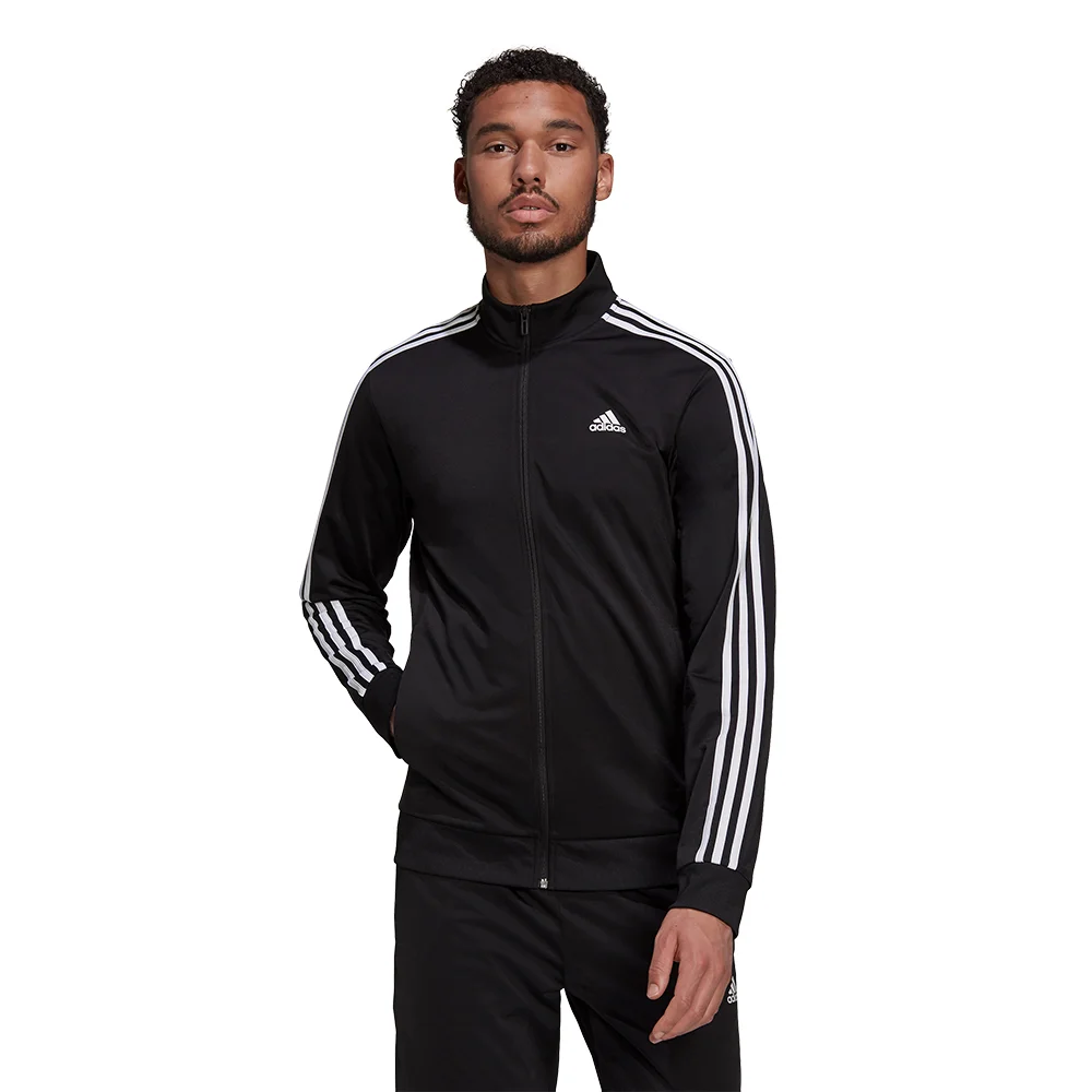 Φωτογραφία προϊόντος: adidas Sportswear Men's 3Stripes Tracksuit Tricot Jacket Μαύρο H46099 (adidas Sportswear)