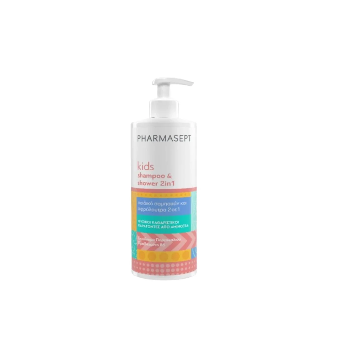 Φωτογραφία προϊόντος: Pharmasept,Pharmasept Kids Pharmasept Kids Shampoo and Shower 2 in 1 500ml