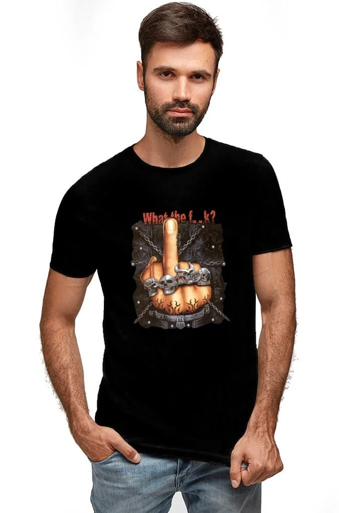 Φωτογραφία προϊόντος: Prime T-Shirt Μαύρο με σχέδιο FU 3525-1