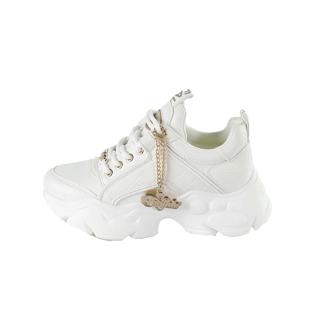 Φωτογραφία προϊόντος: Buffalo Binary Glam Sneakers White Animal Mix