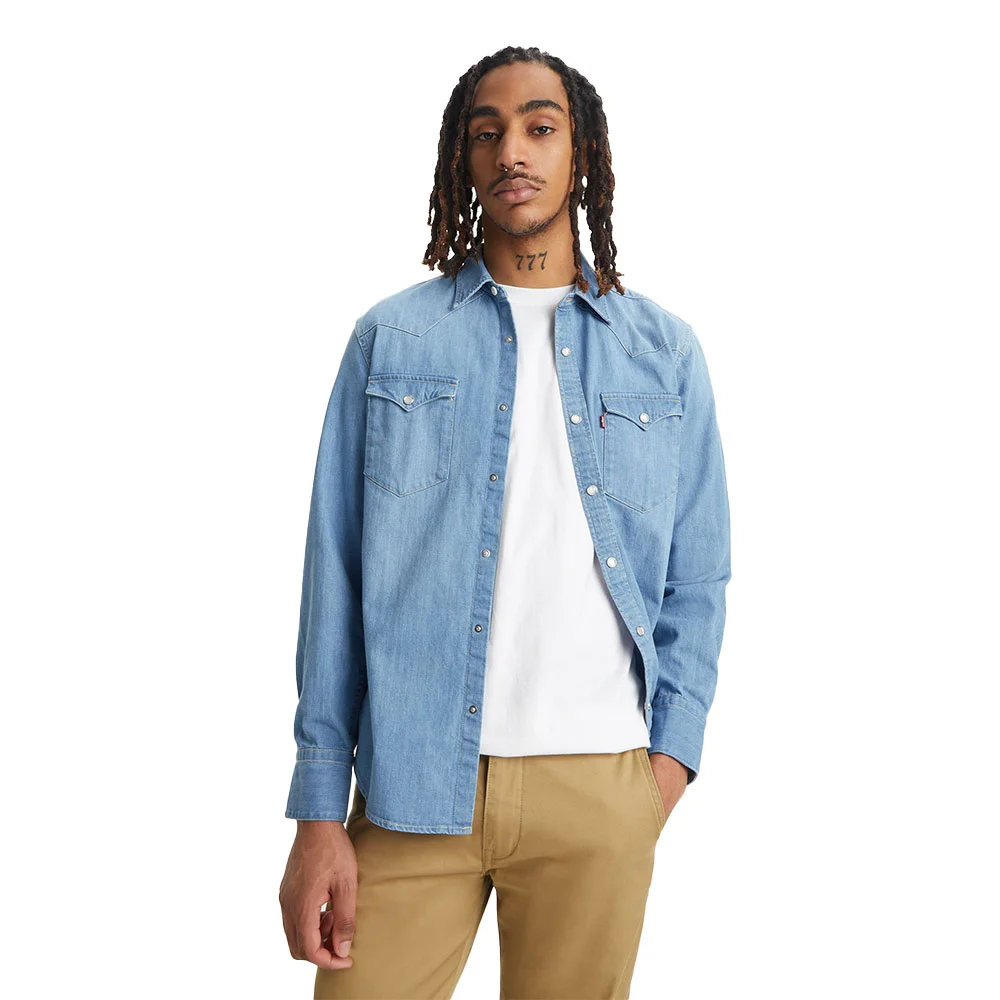 Φωτογραφία προϊόντος: Levi's Levi s Barstow Western Shirt Indigo Stonewash Blue