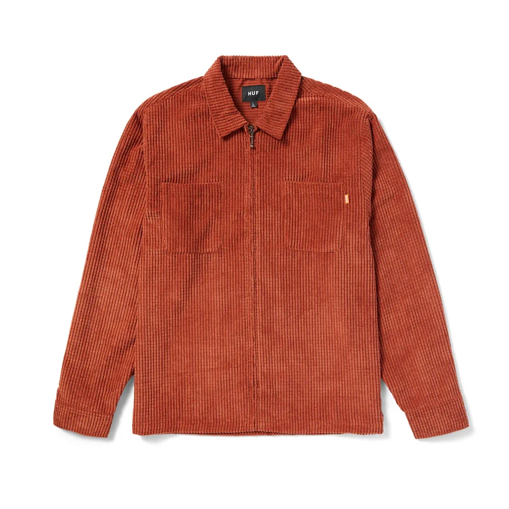 Φωτογραφία προϊόντος: HUF Cornelius Zip Shirt Rust