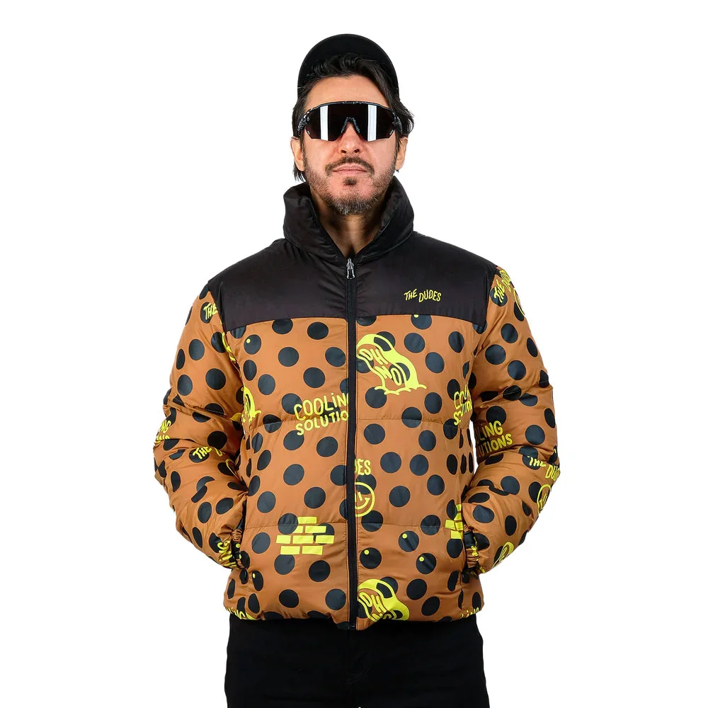 Φωτογραφία προϊόντος: The Dudes Reversible Puff Jacket Black Brown