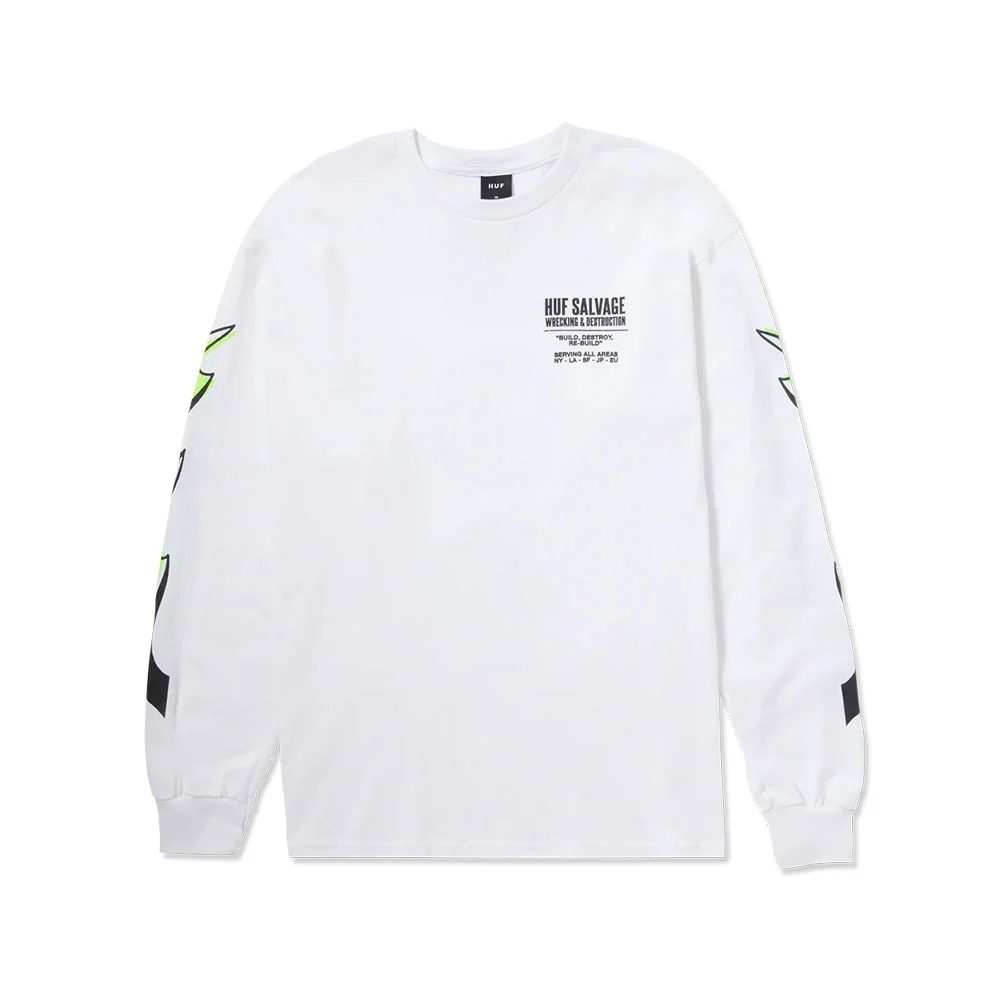Φωτογραφία προϊόντος: HUF Buzzkill LS Tee White