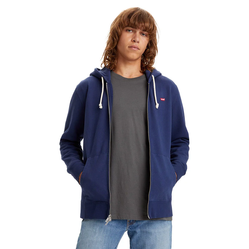 Φωτογραφία προϊόντος: Levi's Levi s Original Zip Up Hoodie Naval Academy Blue