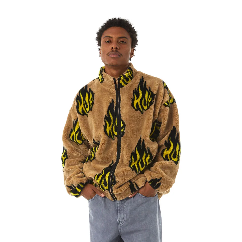 Φωτογραφία προϊόντος: HUF Flamin Zip Sherpa Oat Meal