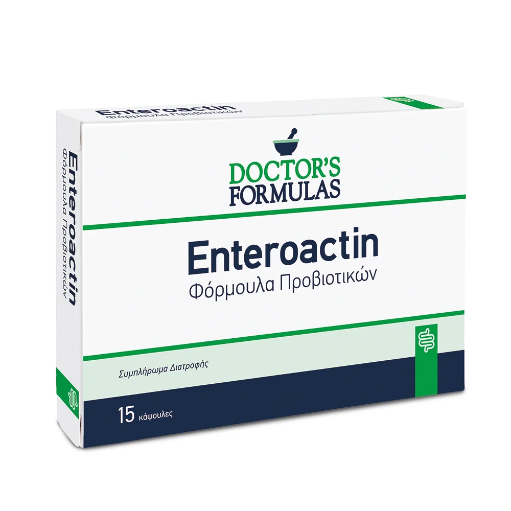 Φωτογραφία προϊόντος: DOCTOR'S FORMULAS ENTEROACTIN - Φόρμουλα Προβιοτικών 15caps