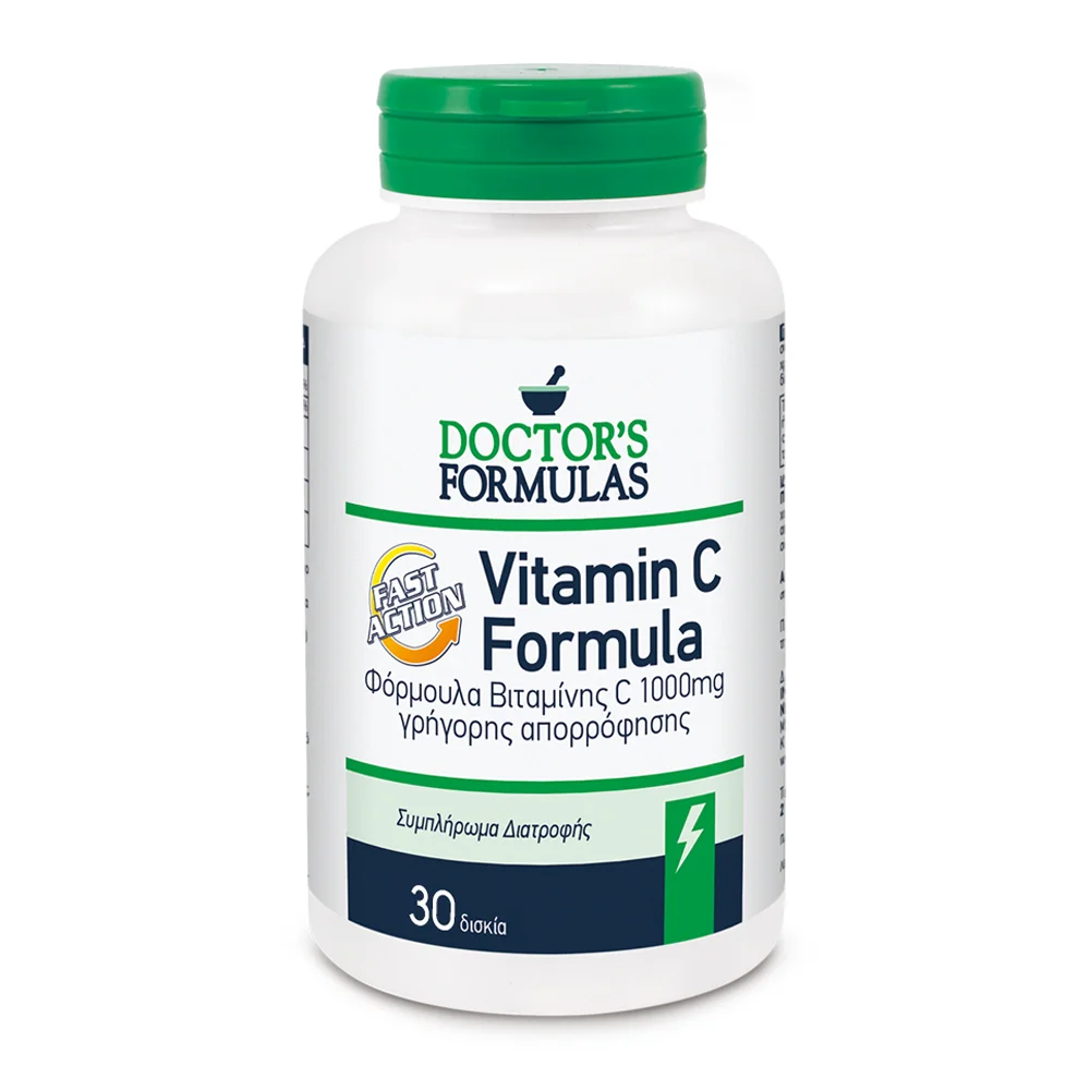 Φωτογραφία προϊόντος: DOCTOR'S FORMULAS VITAMIN C Formula Fast Action 1000mg 30caps