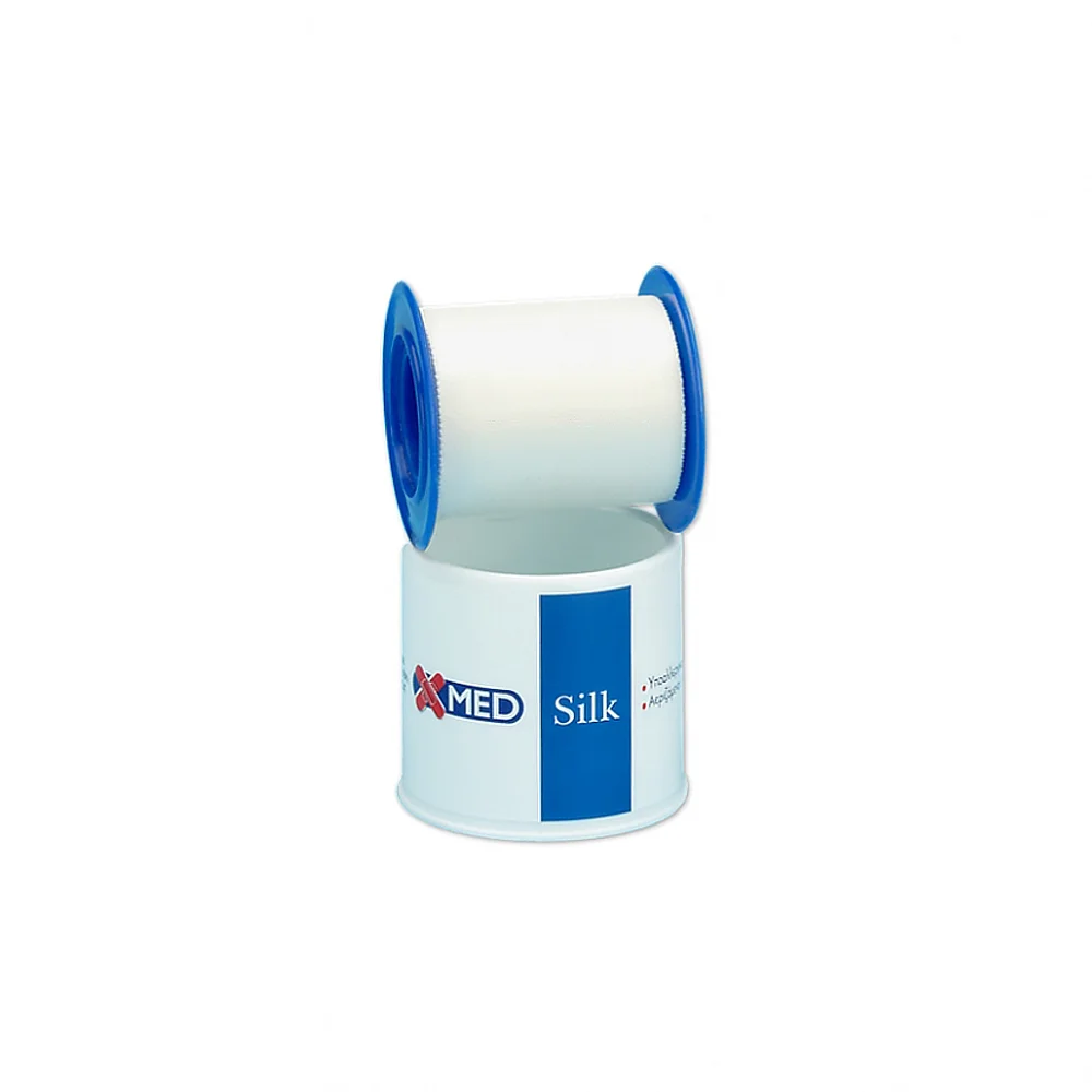 Φωτογραφία προϊόντος: X-MED Silk - Αυτοκόλλητη Επιδεσμική Ταινία Μετάξι 5mX5cm 1τμχ