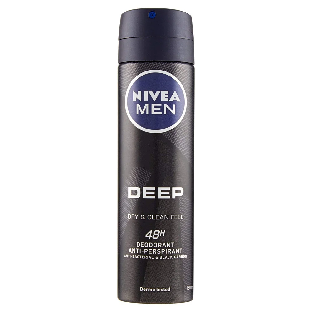 Φωτογραφία προϊόντος: NIVEA Deep Black Carbon 48h Deodorant Anti-Perspirant (150ml)