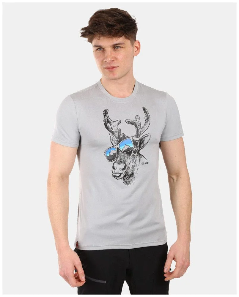 Φωτογραφία προϊόντος: Τεχνικό T-Shirt Kilpi Ανδρικό Lismain-M Light Grey - YM0302KI-LGY