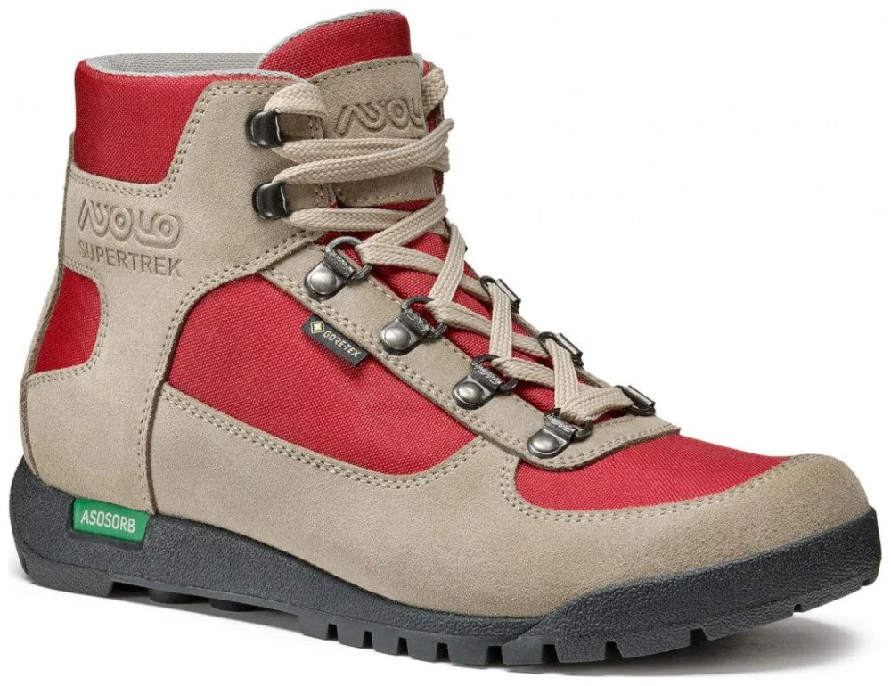 Φωτογραφία προϊόντος: Asolo Γυναικείο Μποτάκι Supertrek GTX ML Earth Beige/Chilired - A25501-B154