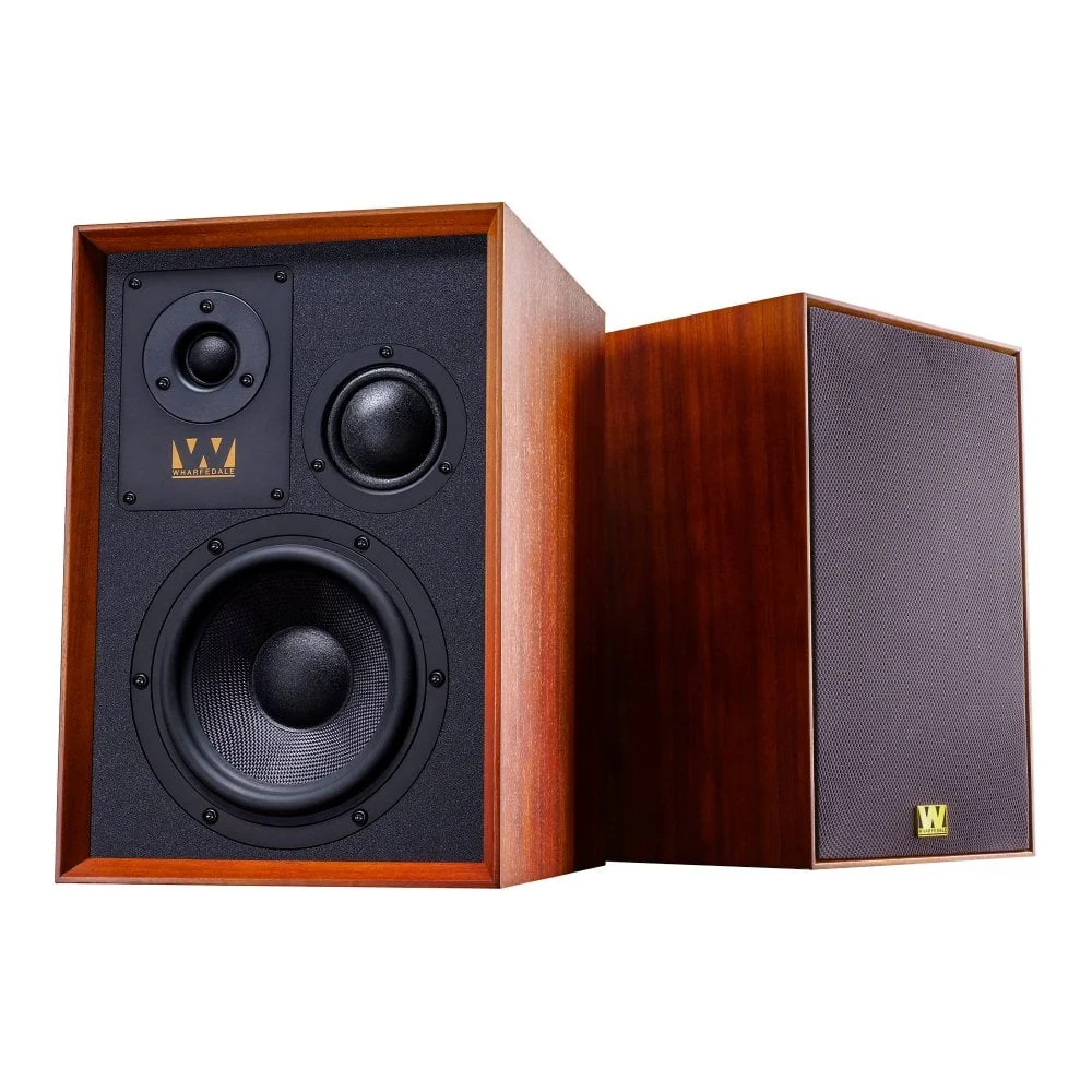 Φωτογραφία προϊόντος: WHARFEDALE Super Denton (Ζεύγος) | Ηχεία Βάσης Mahogany Red