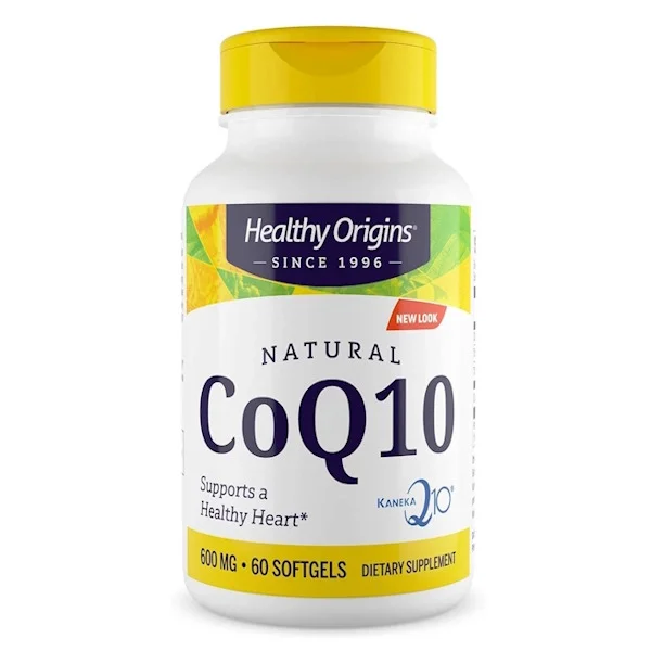 Φωτογραφία προϊόντος: CoQ10 600mg (Kaneka Q10™) x 60 softgels - Healthy Origins