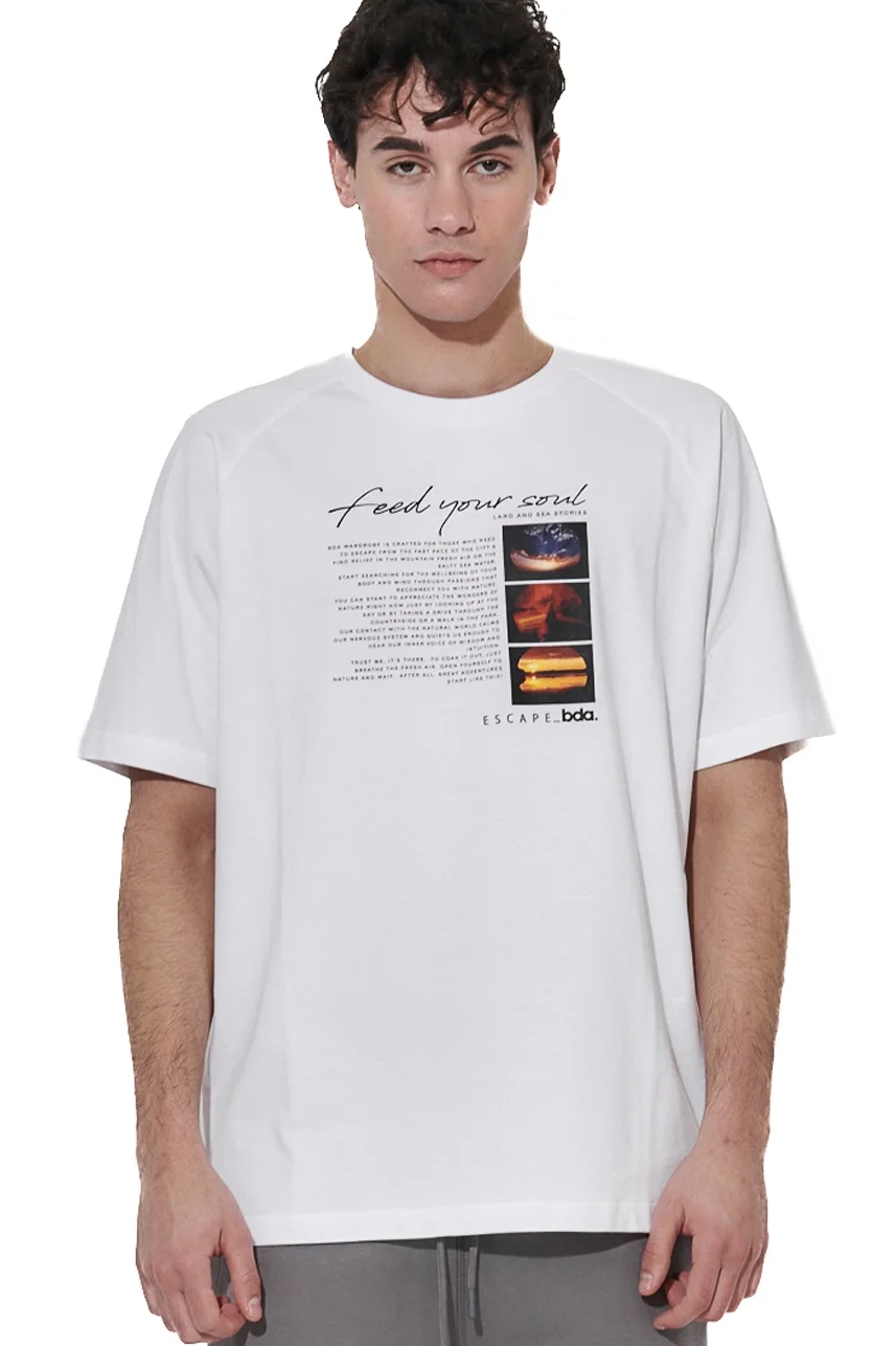Φωτογραφία προϊόντος: Body Action Ανδρικό T-shirt 053627-02 Λευκό