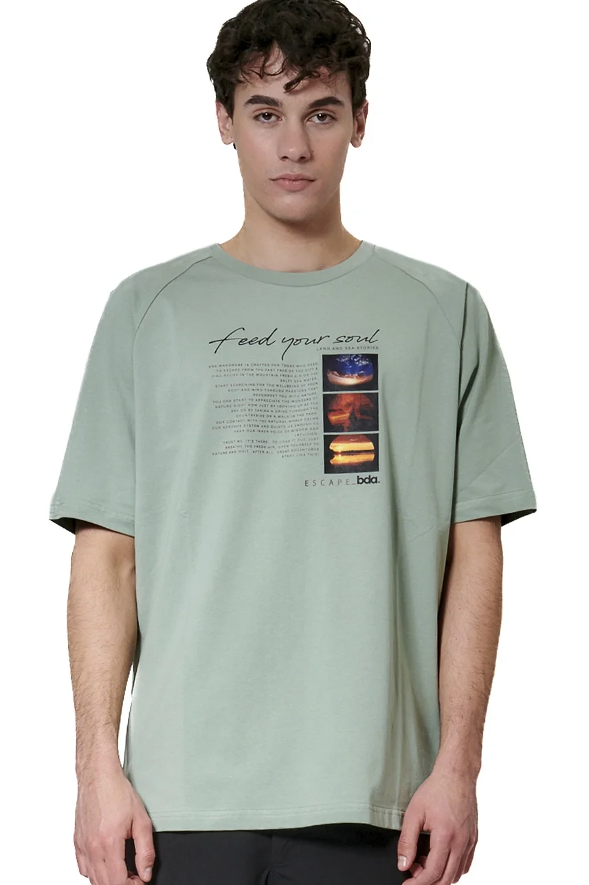 Φωτογραφία προϊόντος: Body Action Ανδρικό T-shirt 053627-07 Πράσινο