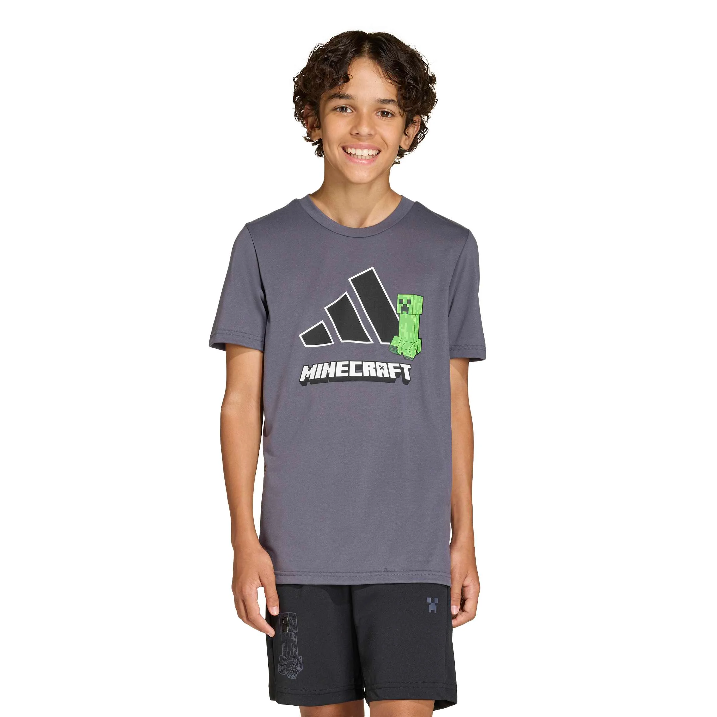 Φωτογραφία προϊόντος: Adidas Παιδικό T-shirt Minecraft KD6874 Γκρι