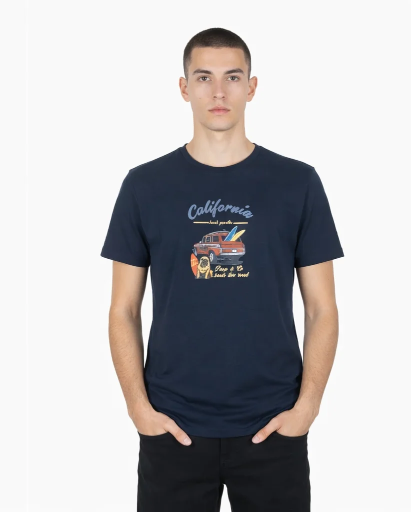 Φωτογραφία προϊόντος: Paco & Co Ανδρικό T-shirt 2631020-03 Μπλε