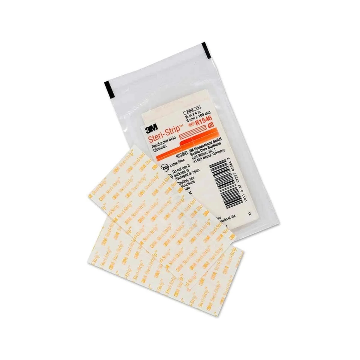 Φωτογραφία προϊόντος: Medipharmacy 3M Steri-Strip Αυτοκόλλητες Ταινίες Συγκράτησης Δέρματος 6 mm x 10 cm 1 τμχ